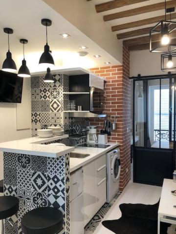 Appartement Aix, Neuf Tout Equipe Paris Bagian luar foto